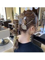 ウィーブリスタ(Weve Rista)&nbsp;ポニーテールアレンジ