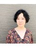 【ショートヘア専門イマジナシオン】カット＋パーマ ￥11110　120分