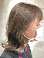 ニコア 千葉(nicoa)&nbsp;パールベージュ/ボブルフ/[インナーカラー/千葉/千葉駅]