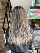 ラフ 難波店(LAFF)&nbsp;#黒髪#ボブルフ#ネビージュ#小顔#ワンレン