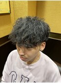 波打ちツイストスパイラルパーマ　大宮　メンズパーマ