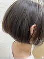フレッサ(flesa)&nbsp;短めボブ☆イルミナカラーで寒色系でも艶髪に！！
