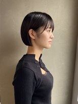シセイ 青山(SHISEI)&nbsp;ぱつっとボブ/ミニボブ/切りっぱなしボブ/縮毛矯正［南青山］