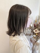 イソラヘアアトリエ(Isola hair atelier) 【Isola】切りっぱなし×ミディアム