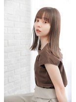 ゴーズヘアー(Go's HAIR) ぱつっとロブ×ベージュアッシュ