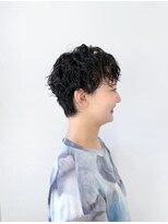 ゴーズゴードットビー 吉祥寺(go s go .b)&nbsp;ニュアンス/マッシュ／ショートパーマ/吉祥寺／アッシュカラー