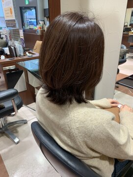 ユニックス UNIX 蕨店 【30代髪型】大人かわいい外ハネミディアム☆