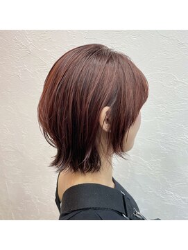 オーストヘアーリズ(Aust hair Liz) 艶カラーマッシュウルフ