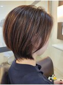 ウルフ ミニボブ ネオウルフ ショートボブ クビレボブ