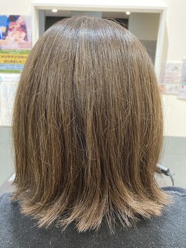 ビーズカラー イオンタウン米沢駅前店 色持ち、透明感アップ☆N.アッシュブラウン7トーン/2