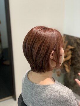 ビジョルノ つくばみどりの店(Begiorno) 20代30代40代ピンクアッシュ艶感ストレート透明感ナチュラル