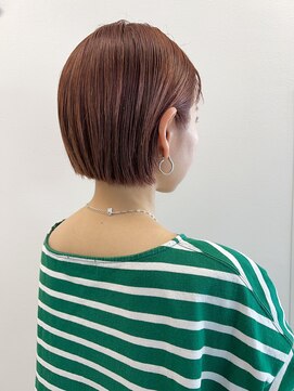 ケシキ(keshiki) タッセルボブ/イルミナカラー/ブリーチ/ダブルカラー/髪質改善