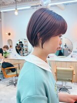 シビバイレボ(CIBI by revo)&nbsp;地毛風カラー/ナチュラルレイヤーカット/ショートボブ[船橋]