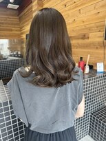 ラロ(raro)&nbsp;オリーブベージュ／くびれ巻き／ケラチンケアカラー