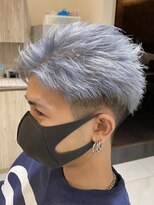 グランデュール 焼津店(GRANDEUR)&nbsp;メンズブリーチ ケアブリーチ ハイトーンカラー ホワイトカラー