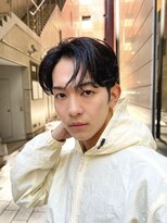 ガーデン 銀座(GARDEN)&nbsp;艶センターパートニュアンスパーマカルマパーマダークアッシュ