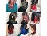 ジュニアスタイリスト施術(学生限定)ブリーチデザインカラー　￥9000