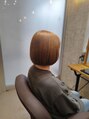 アグ ヘアー ルーン 西岡店(Agu hair lune) 乾かすだけでまとまるボブが大好物です笑