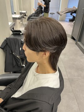 ハイプ 名古屋栄(HYPE) センターパート×ニュアンスパーマ(名古屋/栄/メンズ)