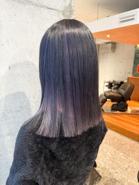 ベンティ(venti) 【VENTI 松田】パープルアンブレラカラー