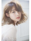 【shiomiH】ラフな切りっぱなしボブ