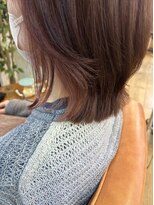 エルムトウキョウ(ELM Tokyo)&nbsp;お顔周りのポイントに♪ピンクのインナーカラー