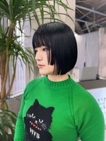 エヴァン(HEVIN)&nbsp;ブルーブラック　コンパクトボブ