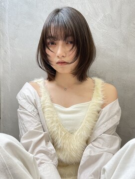 ロンドプロフィール 浦和(Lond profil) ブリーチなしカラー伸ばしかけヘア簡単スタイリング小顔ヘア