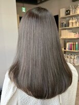 ディーエックス ウエスト(Dxxxx WEST)&nbsp;グレージュカラー［韓国/顔周りカット/レイヤーカット］