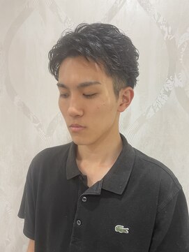 アフロートナガノ(AFLOAT NAGANO) メンズカット/フェザーショート/眉カット