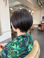 ポタム 東中野(potamu)&nbsp;前下がりショートボブ