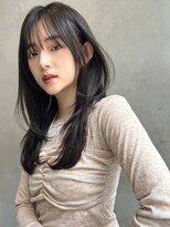 オーウェル 銀座(Owelle)&nbsp;銀座　cheri透明感グレージュ×レイヤースタイル