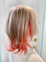 こだわりのブリーチデザイン×ヘッドスパ、水素でカラーメニューに癒しと潤いを【池袋東口,池袋,池袋駅】