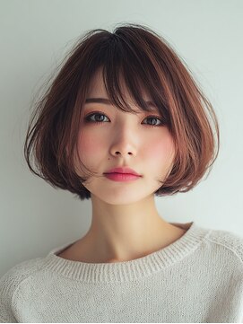 ロディーナコク 大口 新子安(rodina.coc) 黒髪カタログ/クラゲヘアー/オリーブグレー/大口子安新子安横浜