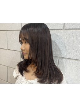 [茅ヶ崎徒歩3分]結んでも可愛い。おろしても決まる！ミリ単位のこだわりカットでキレイが続く♪