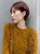 ヘアサロン ドットプラス 町田店(dot. plus)&nbsp;大人ショートボブ/小顔/ココアベージュ/オリーブグレー/町田