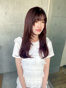 プラムブラウンカラー