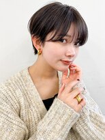 アムール稲田堤(amour)&nbsp;小顔透明感◎ココアブラウンボブ×レイヤーウルフカット
