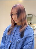 【廣川】ランダムデザイン/ピンク×ネイビー/デザインカラー