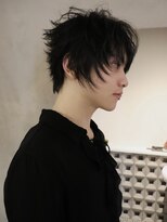 オルン(ORGN.)&nbsp;ハイレイヤー　ウルフカット　メンズウルフ　名古屋