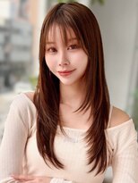 アグ ヘアー セル 赤穂店(Agu hair sel) 《Agu hair》ハッシュカット×メルティブラウン