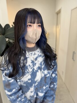 カノンヘアー(Kanon hair) インナーネイビー♪