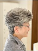 髪に優しい白髪染め[麻布十番/艶髪/50代/60代/ノンジアミン]