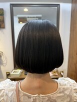 ヘアーサロン ラフリジー(Loufreasy)&nbsp;大人女性に似合う｜艶感まとまる丸みボブ