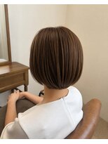 スーリール 野芥店(Sourire)&nbsp;透明感たっぷりのアッシュベージュボブ