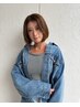 【新飯田指名限定☆】カット+ケアブリーチ+艶カラー+髪質改善TR¥19800