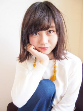 ヘアースペースシャルム (HAIR SPACE Charme) 【Charme】ラフな可愛さ♪　ふんわり外ハネ　ボブ