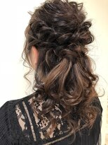 ネオリーブ ジューク 日吉店(Neolive JuQ)&nbsp;大人可愛いハーフアップ☆ 日吉美容室  袴着付け 卒業式