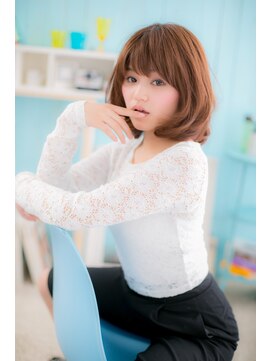 ミック ヘアアンドビューティー 大山店(miq  Hair&Beauty) 絶妙バランスの…甘軽♪ボブ