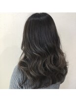 リズ オブ ヘアー(Lis of hair) バレイヤージュ+パールグレー☆【大橋】@lis_oohashi